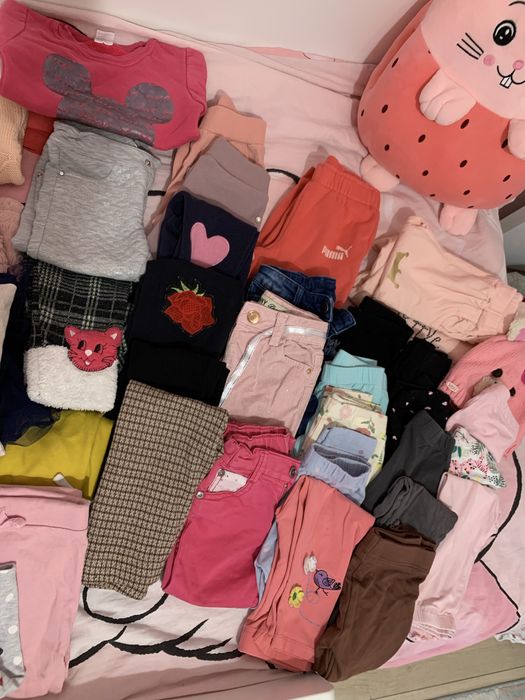 Огромен лот с дрешки за момиче 86/92см
