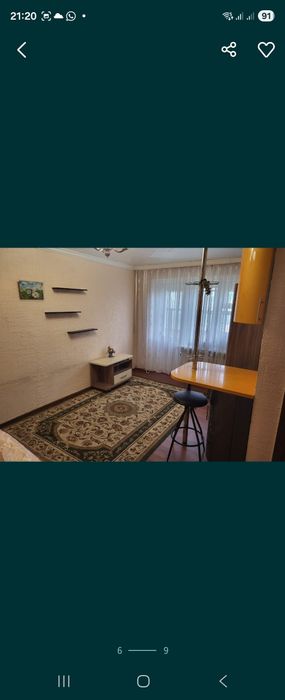 Продам однокомнатную квартиру