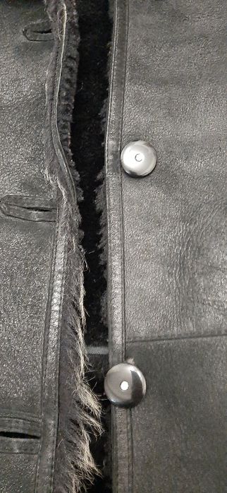 Дубленка кожанная