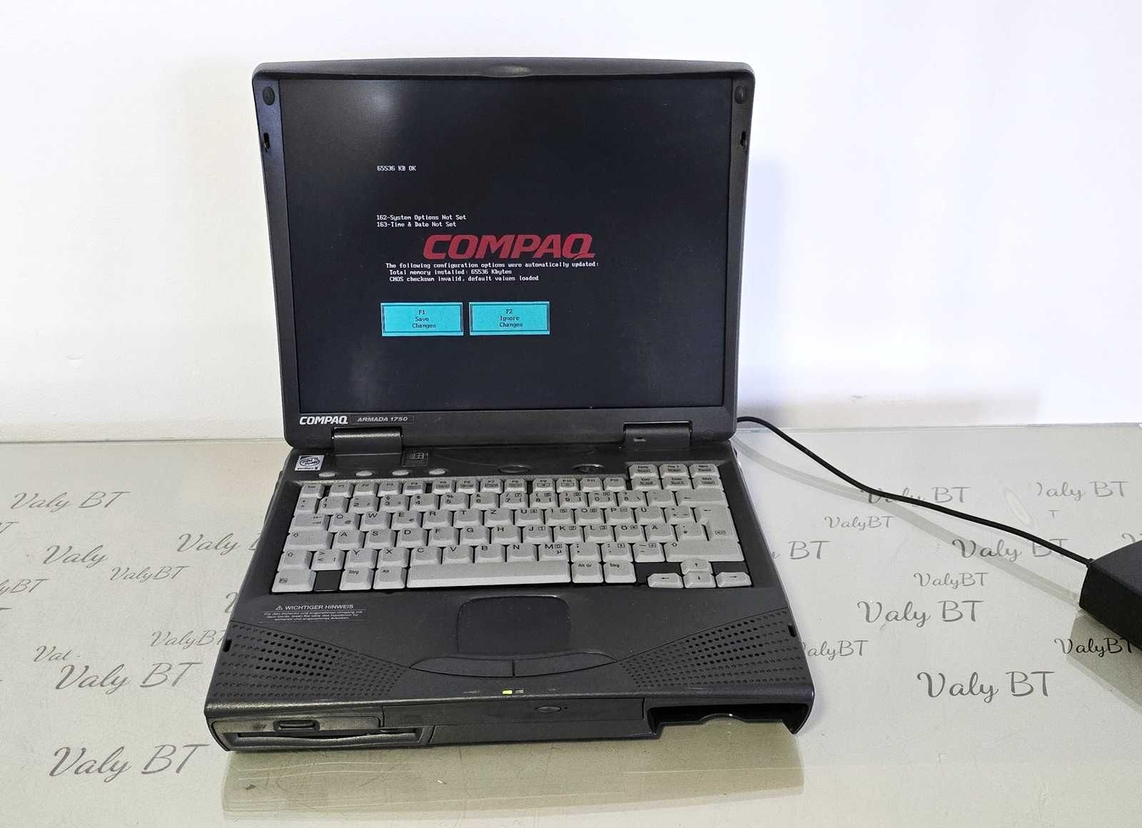 Laptop de colectie Compaq Armada 1750 1999 import Germania