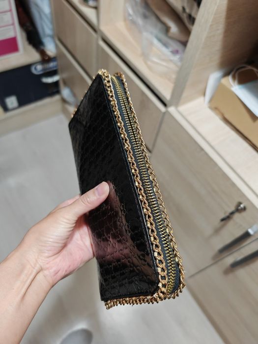 клатч чёрный новый