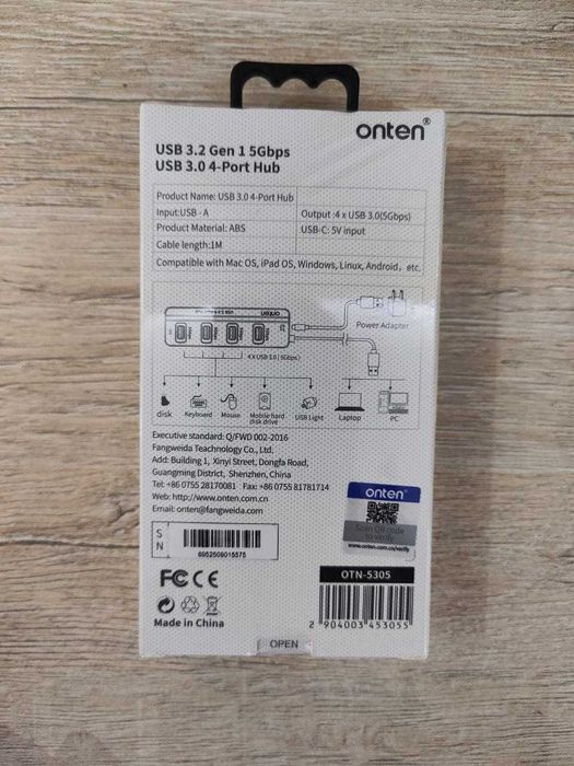 USB HUB Onten OTN-2305 4in1