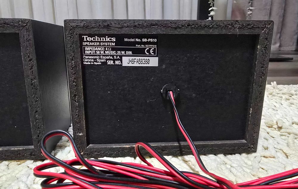 Technics boxe audio