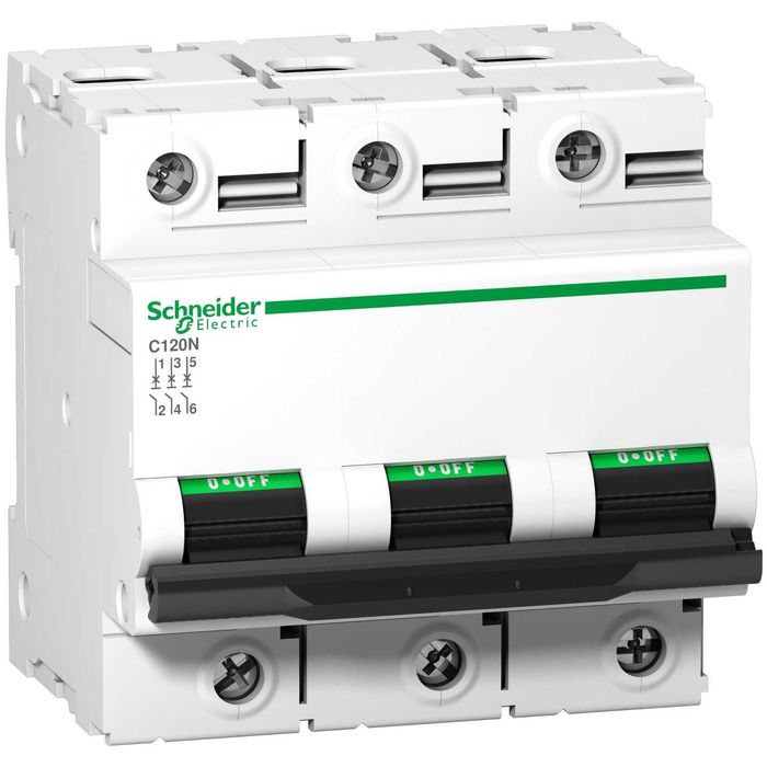 Автоматический выключатель Schneider Electric C120N C 100A 3P