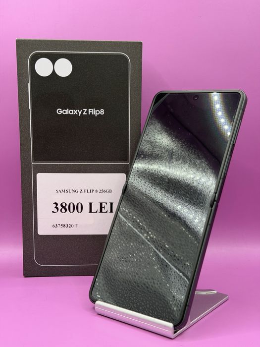 Samsung Z Flip 8 256GB IMPECABIL •Matei Amanet Margeanului•63758