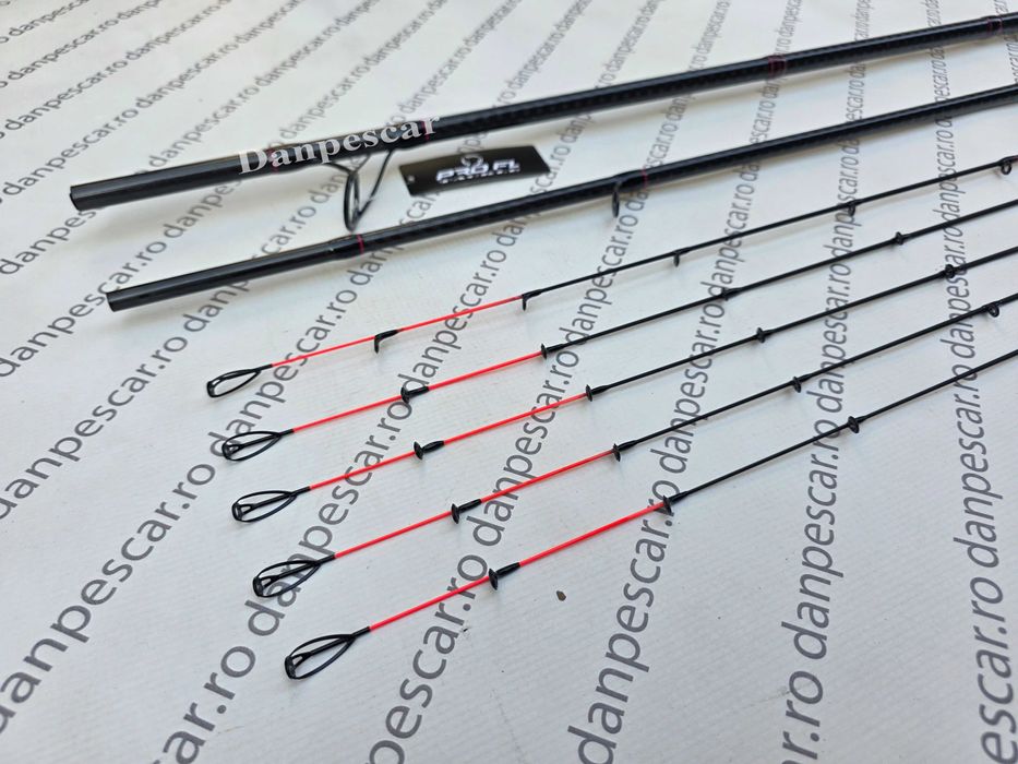 Lanseta Feeder PRO FLX Distance 4,20 metri Actiune:60-180gr 5 VARFURI