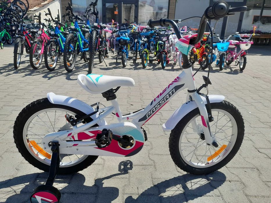 PASSATI Велосипед 16" ALEX бял