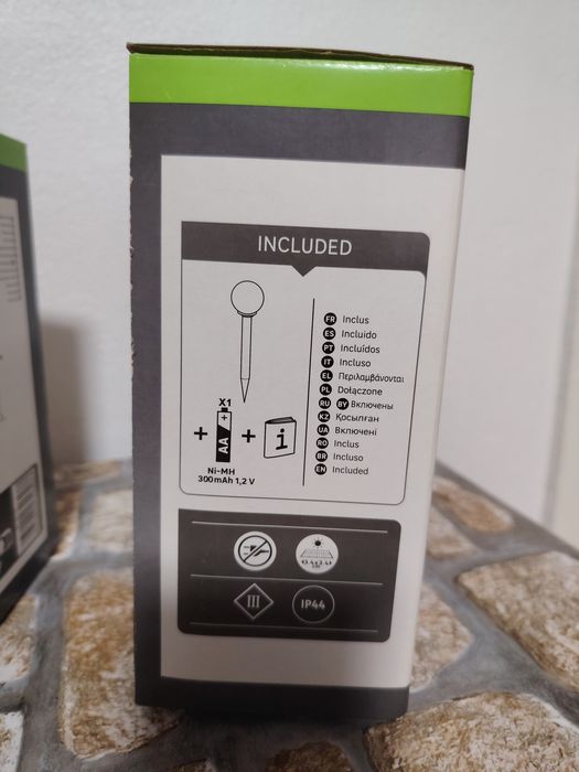 Lampa solara LED , 3 buc