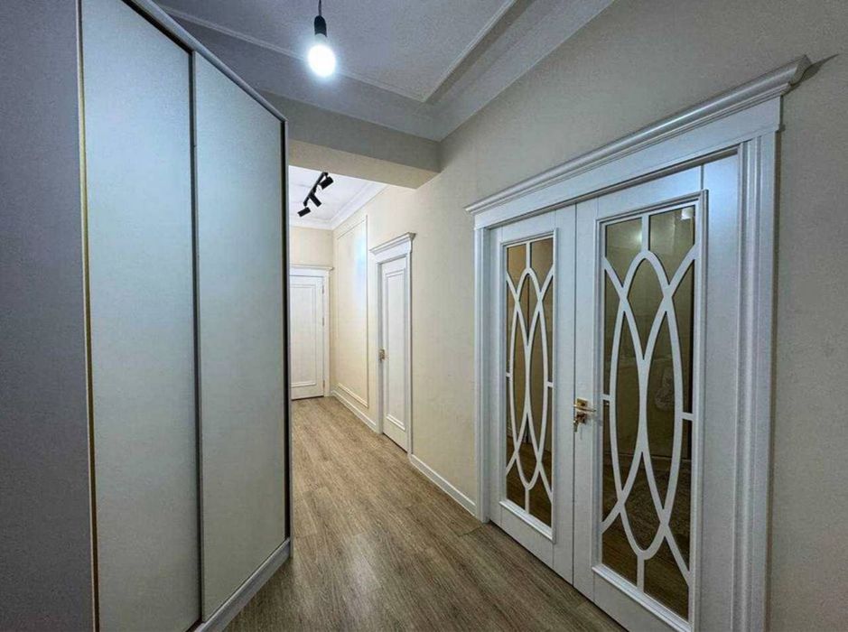 Продается 3 ком евро квартира ремонт мебель, Паркентский, ЖК Real Hous