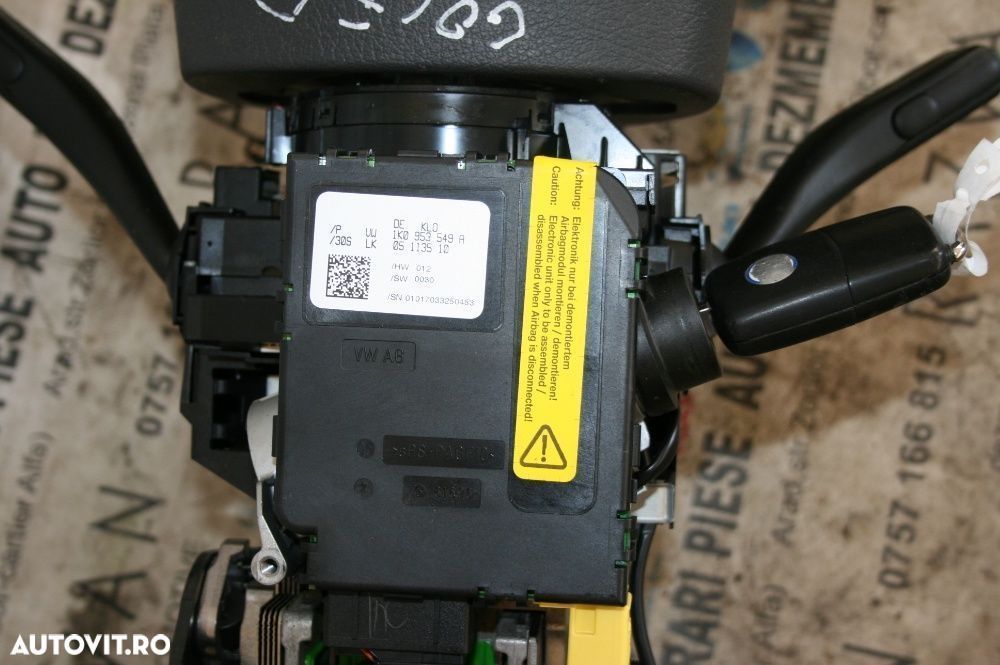 Banda Spira Volan Calculator Coloana Vw Golf Touran Passat Jetta