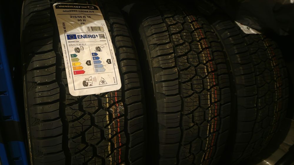 4 броя ЧИСТО НОВИ Гуми CONTINENTAL 215/55 R 18