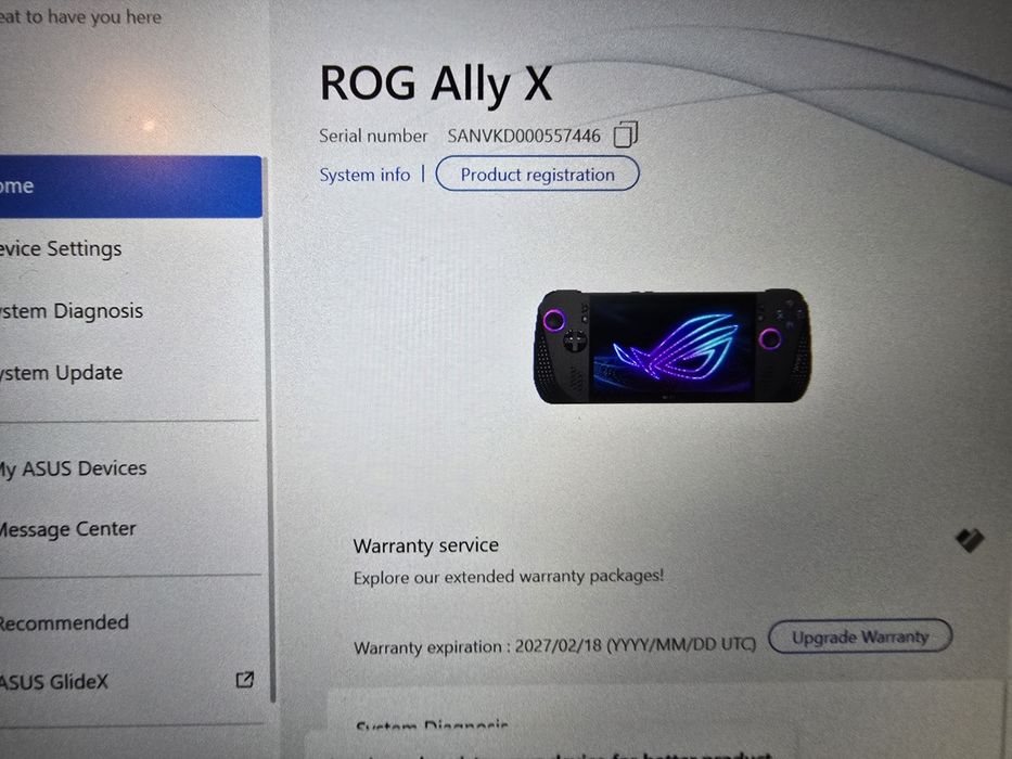 Consolă gaming portabilă Asus ROG Ally X