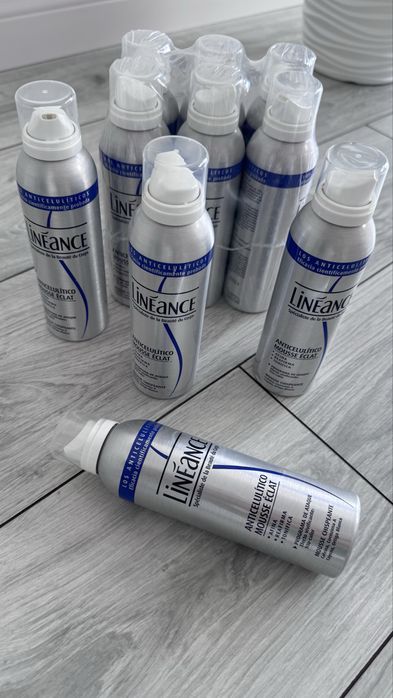 Spumă Anticelulitică Profesională pentru Coapse, Abdomen și Fese – Lineance Mousse Éclat 200 ml