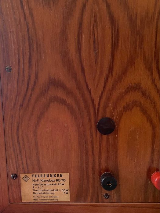 Продава чифт HiFi тонколони TELEFUNKEN RB-70