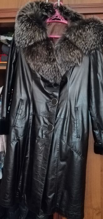 Натуральная дубленка 48 размер