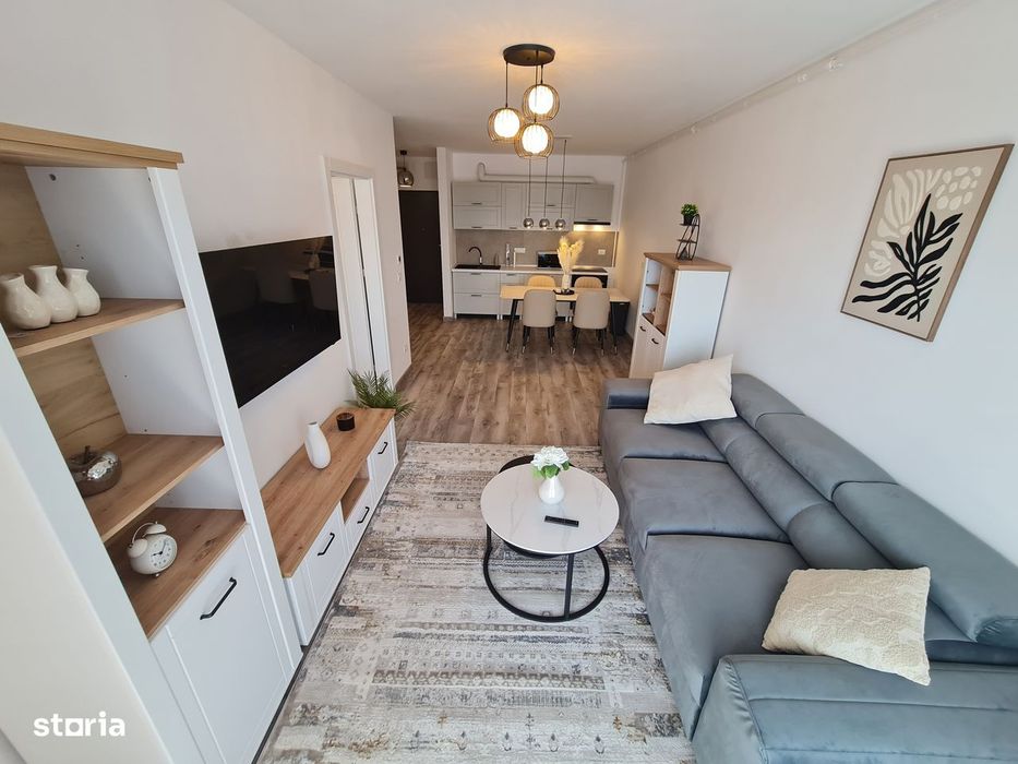 Inchiriez ap.2 camere ADORA PARK 7, NOU, Lux,Parcare, 2Smart Tv,Balcon
