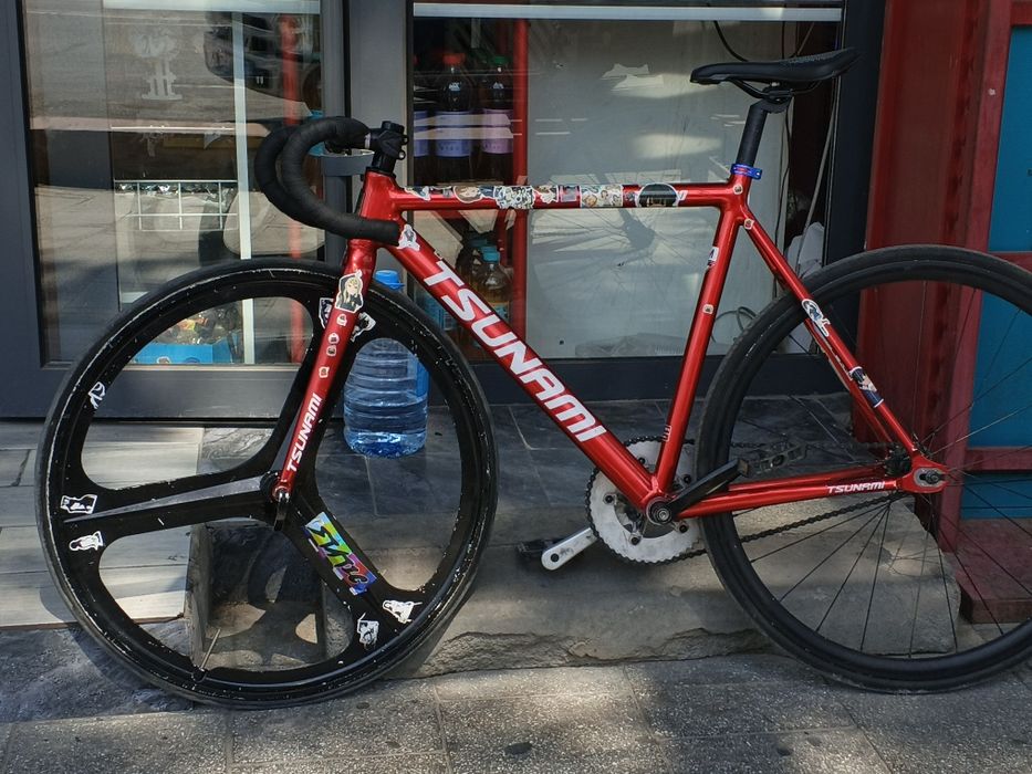 обмен или продам tsunami snm 100 red fixed gear