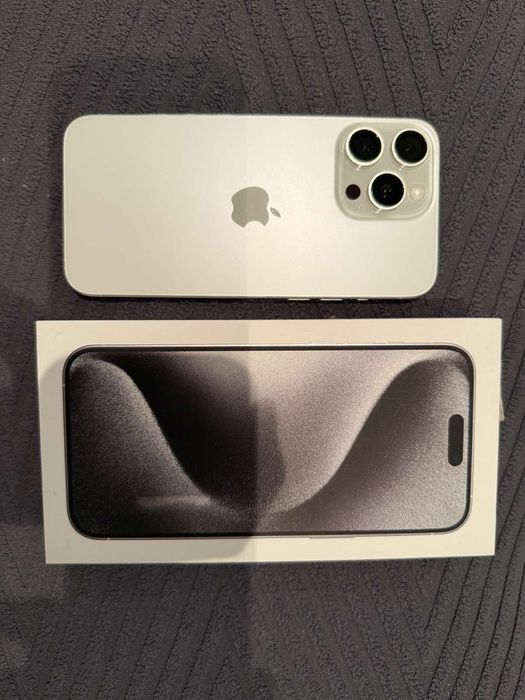 Iphone 15 Pro Max 256GB White с гаранция