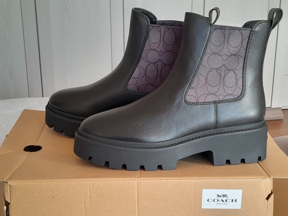 COACH - полусапожки от люксового американского бренда, 38-39 разм.