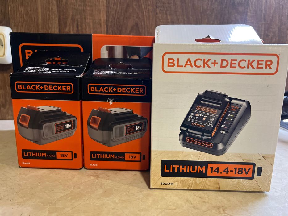 Акумулаторен саблен трион Black & Decker BDCR18N + 4.0ah батерии