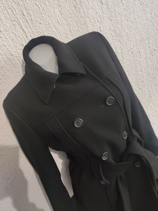 Pardesiu stofă lâna - Benetton