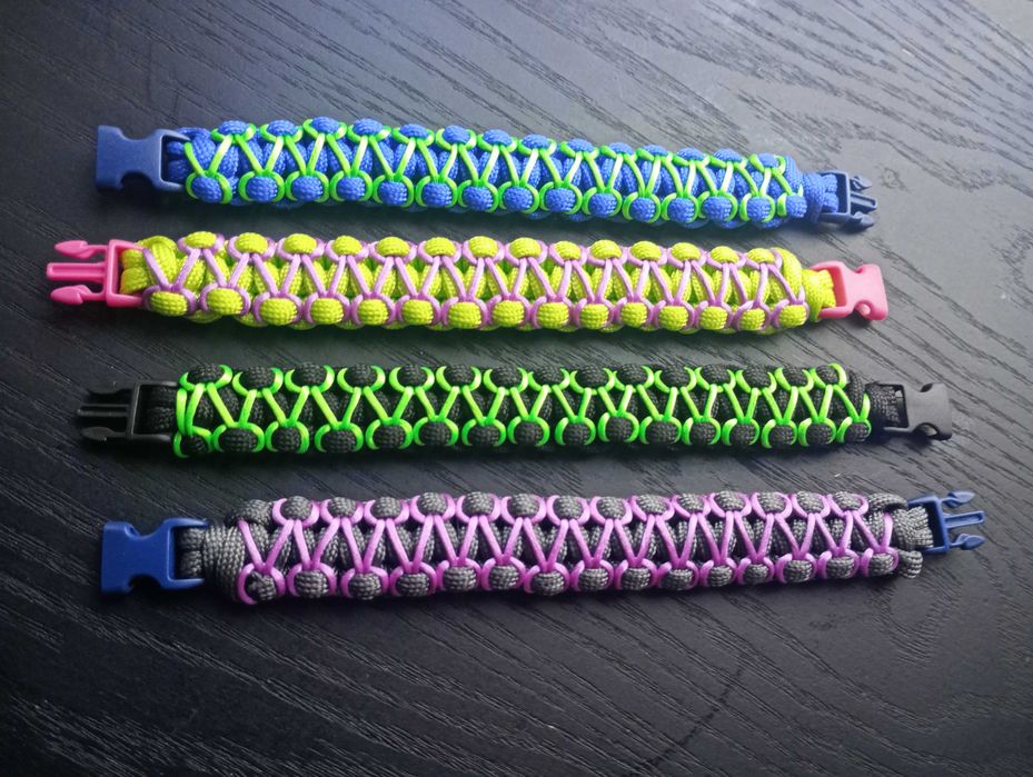 Паракорд гривни / Paracord bracelets