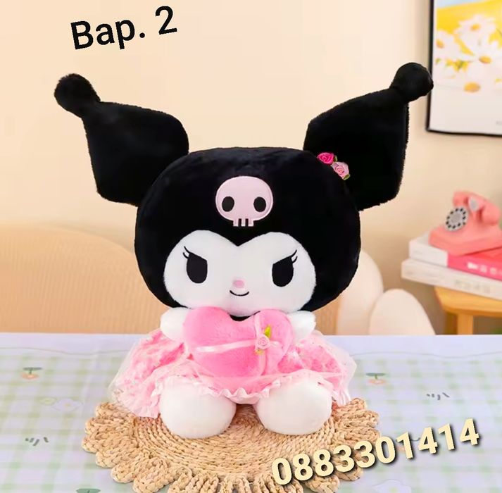 Плюшена играчка Куроми 35см Kuromi Розов / Лилав