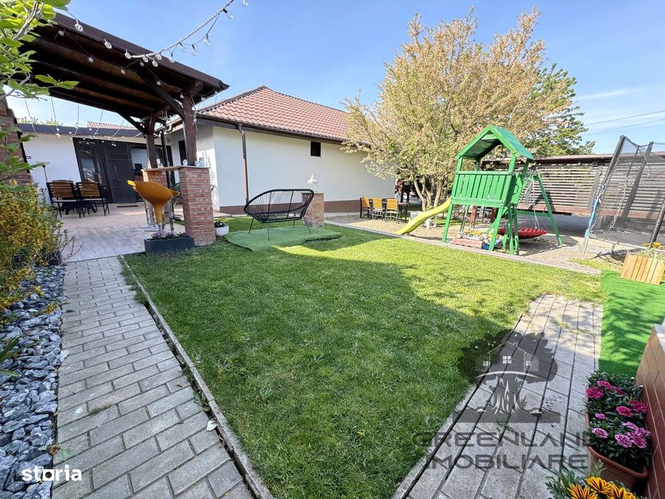 CASA plan parter, teren 540, mobilat utilata, Horpaz langa statie