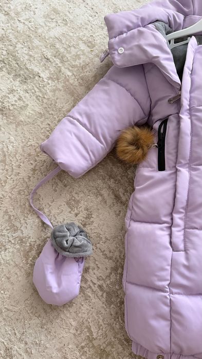 Зимний детский комбинезон