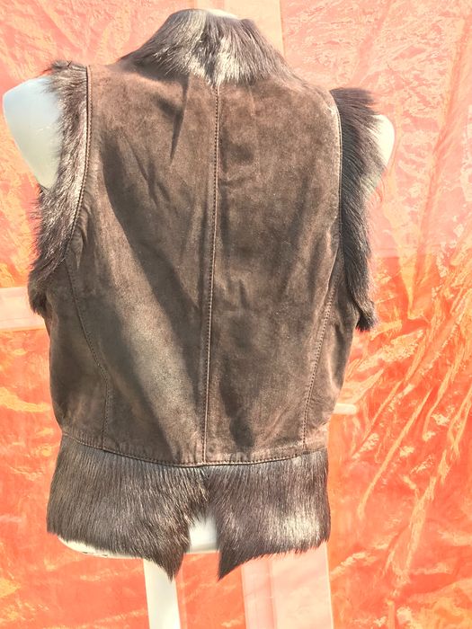 Veste  geci piele si blana naturala marc aurel