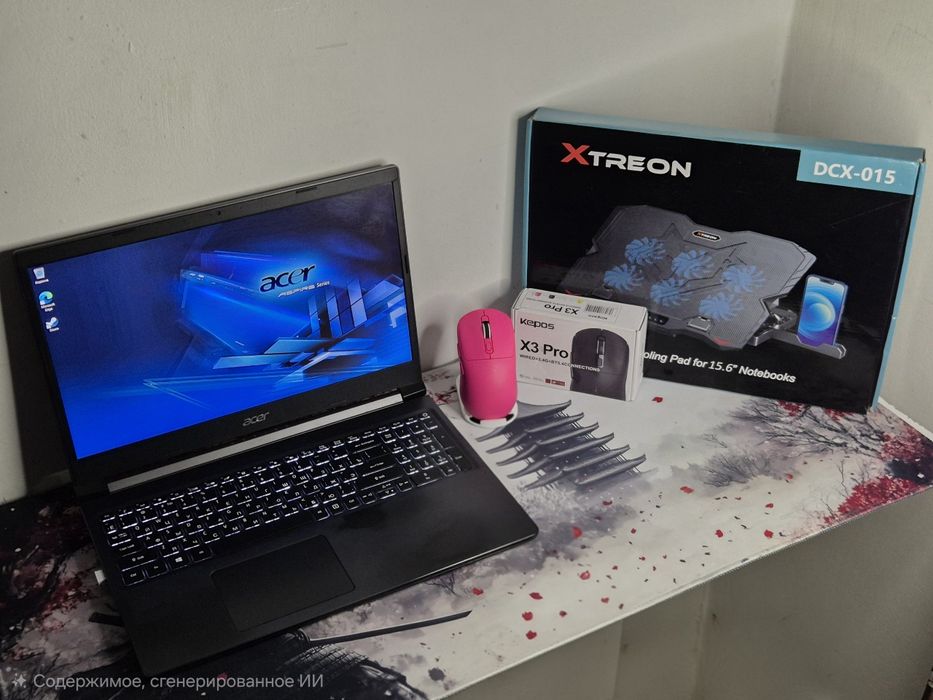 Acer Aspire 7  RTX3050/Ryzen 5/16GB/512GB