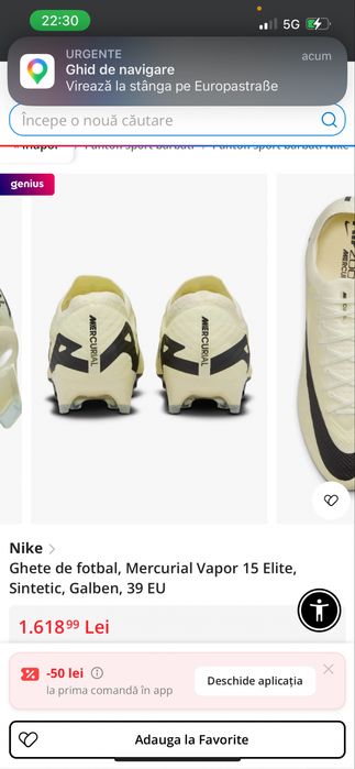Ghete nike mercuriali