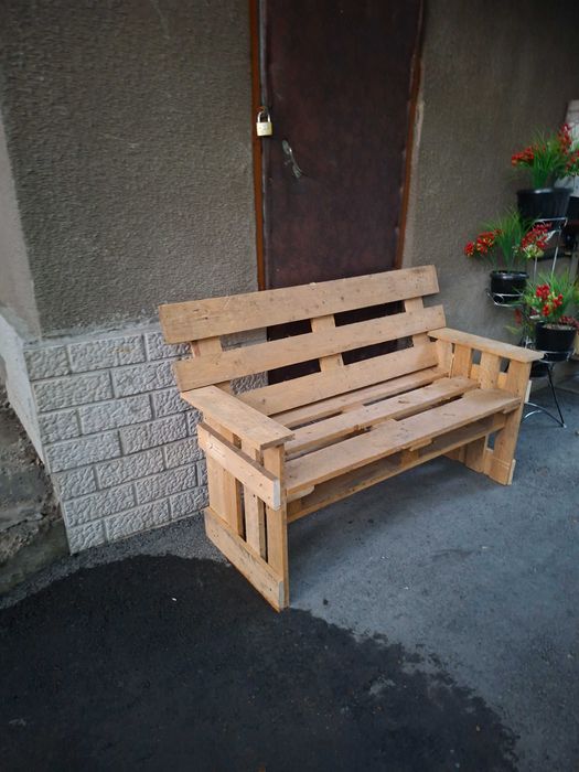 Лавочка из палет