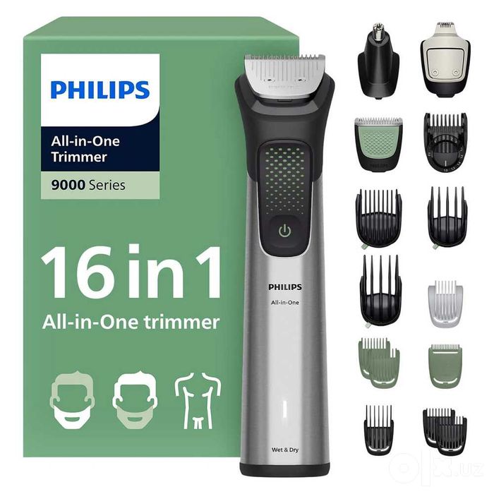 Philips All-in-One Trimmer 9000 Series 16-in-1 Универсальный триммер