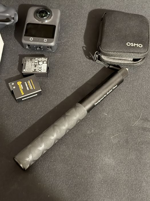 Dji Osmo 360 pachet promo 2 bateri incarcator plus selfiestick
