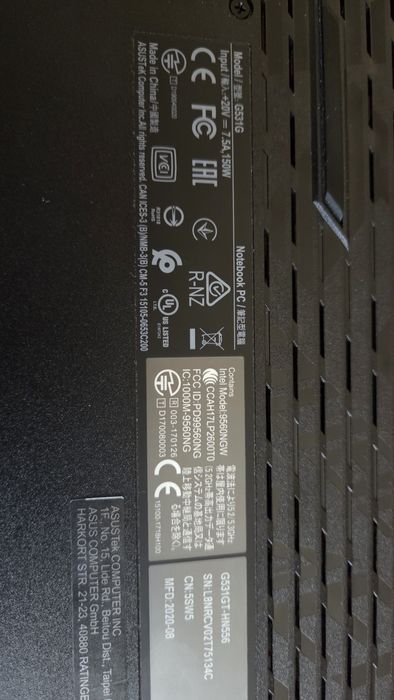 Laptop Gaming ASUS ROG Strix G531GT