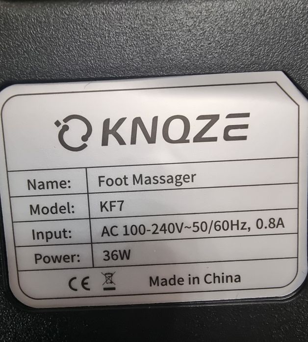 Шиацу масажор за крака Knqze KF7
