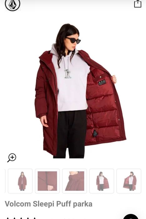 Дамско Зимно яке Volcom