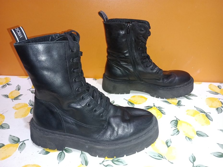 Agnes Cecilia боти N 41 кожени