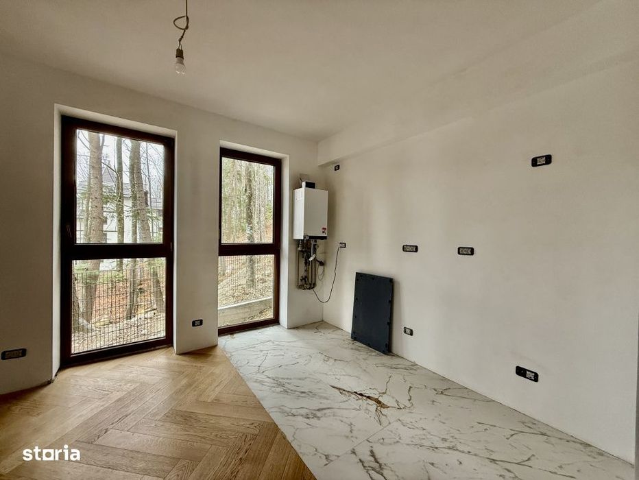 Apartament la parter cu gradina proprie, in Foresti Sinaia. In inima n