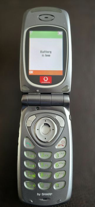 Telefon Colectie: Sharp GX10
An lansare: 2003

Aspect: 9/10

Functional: 10/10

Liber de retea

Vine insotit de baterie originala

Nu dețin i