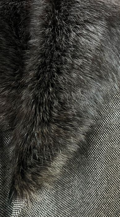 Мужское пальто Fratelli-Meucci Италия осень-зима натуральный мех