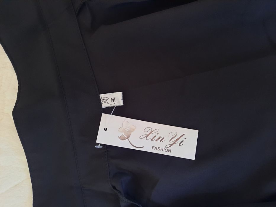 чёрная базовая рубашка