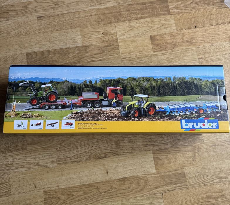 Tractor Bruder cu remorca nou