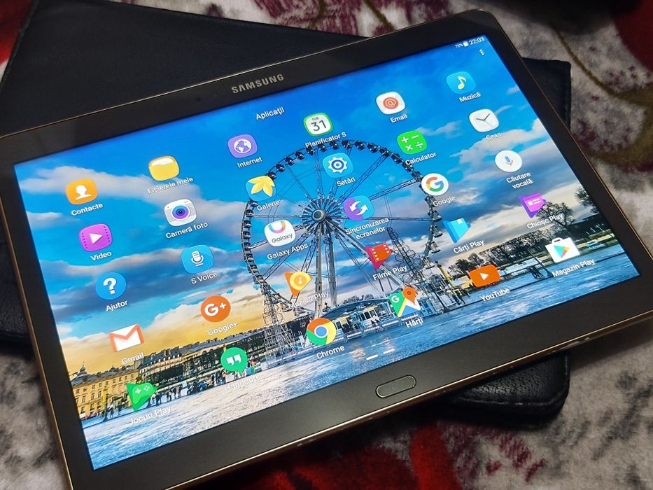 Tabletă Samsung Galaxy Tab S 10.5" AMOLED + Husă Cadou