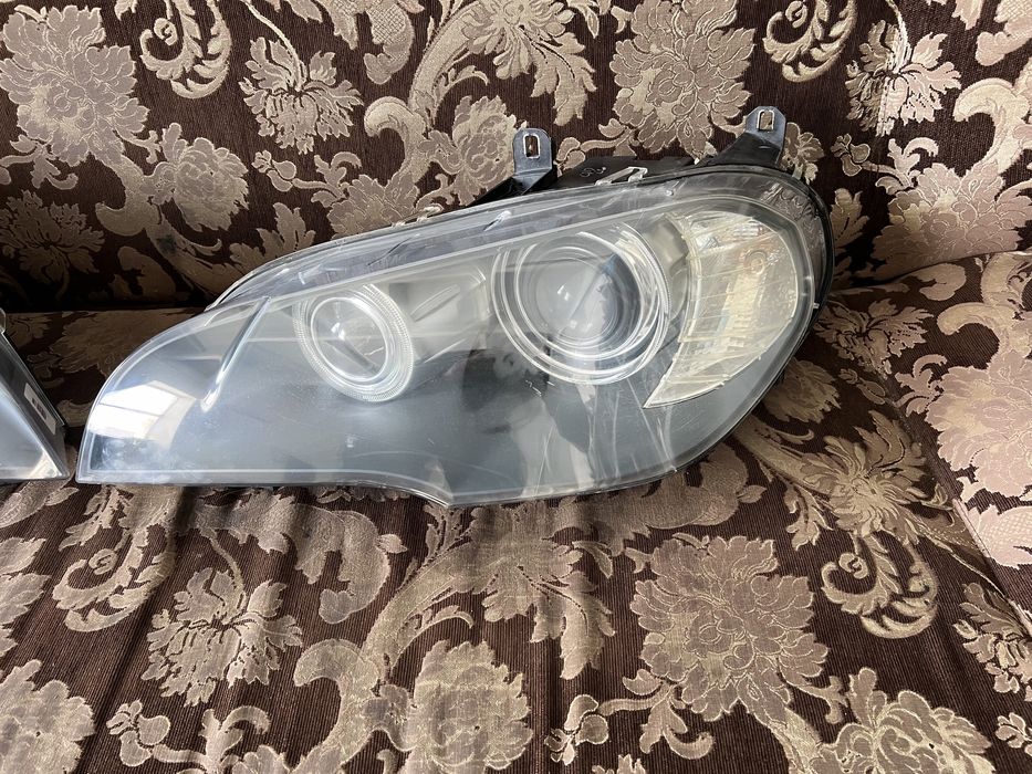 Фары на бмв Х5 Е70 привозные оригинал