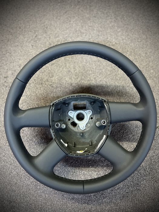 Volan piele Nappa perforata naturala Audi A4 B8 2007-2011