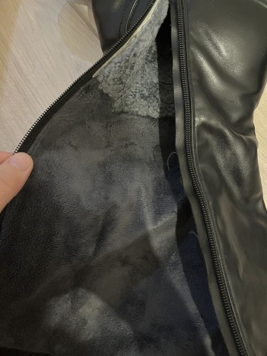 Сапоги из натуральный кожи