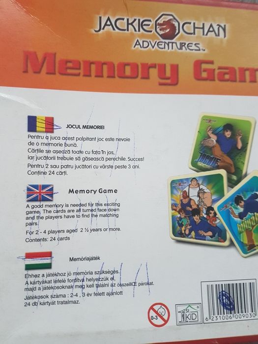 Carti Memory cartonate  plus un puzzle