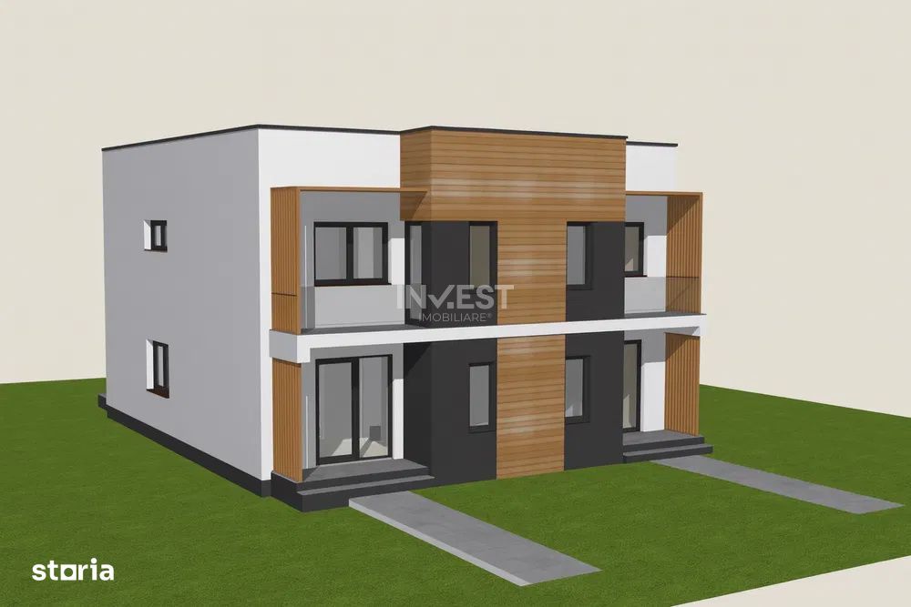 Duplex 3 Camere, 2 Bai, 250 Mp Teren, Vorovesti-Miroslava